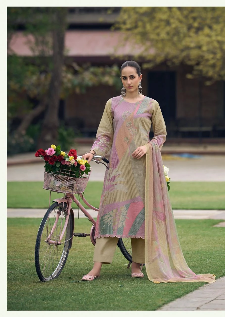 Prm Trendz Maritza Pure Lawn Cotton Wholesale Fancy Salwar Suit Catalog — Wholesale Salwar Suits, MPA wholesale from Surat - Gallery Image 5